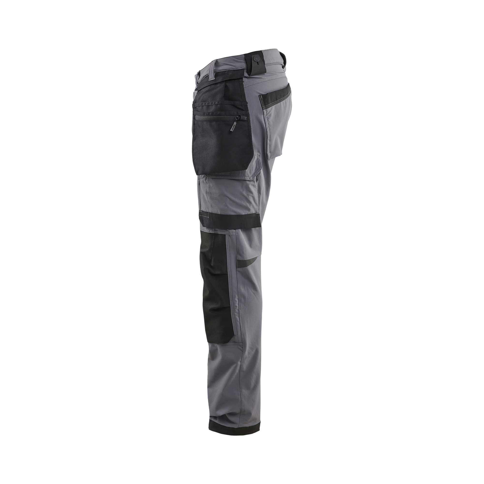 BLAKLADER 17201645 Craftsman trousers 4 way Stretch Work Trousers Men - double weave